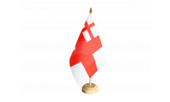 Bandiera da tavolo Regno Unito White Ensign 1702-1707