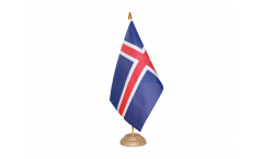 Bandiera da tavolo Islanda