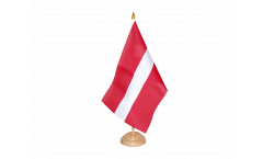 Bandiera da tavolo Lettonia