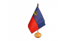 Bandiera da tavolo Liechtenstein