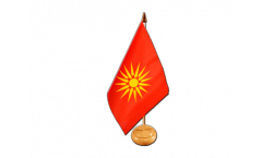 Bandiera da tavolo Macedonia vecchia 1992-1995