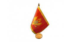 Bandiera da tavolo Montenegro