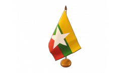 Bandiera da tavolo Myanmar nuova
