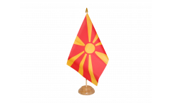 Bandiera da tavolo Macedonia del Nord