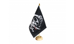 Bandiera da tavolo Pirata con sciabola sanguinante