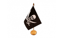 Bandiera da tavolo Pirata con due spade