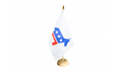 Bandiera da tavolo USA Democratici Democrats