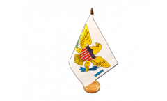 Bandiera da tavolo USA Isole Vergini