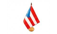 Bandiera da tavolo USA Puerto Rico