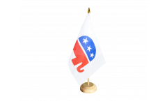 Bandiera da tavolo USA Repubblicani Republicans