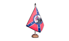 Bandiera da tavolo USA Stati del Sud South will rise again