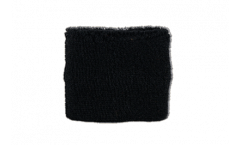Fascia di sudore Unicolore Nera - 7 x 8 cm