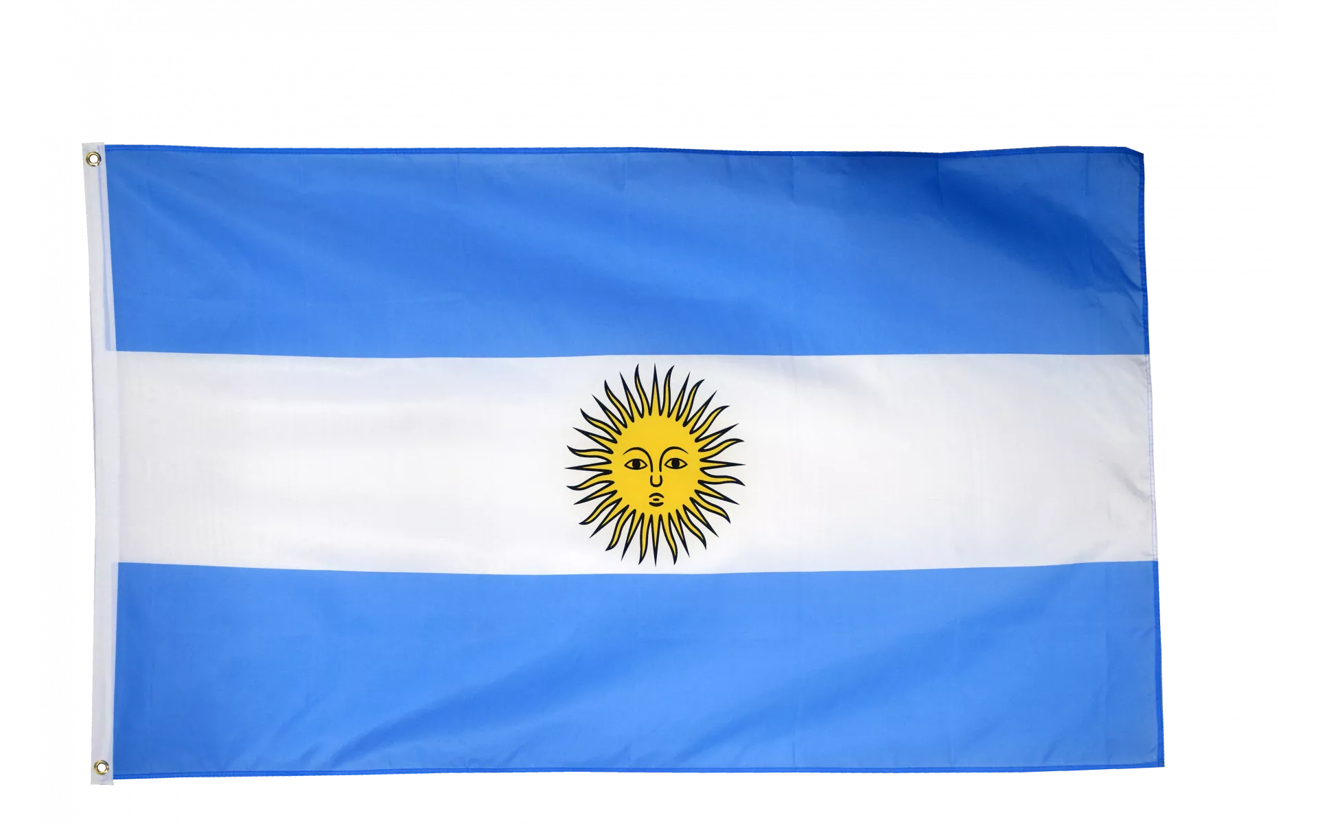 The Flag Wholesaler Bandierine Argentina Festone 9 Metri - Multicolore In Tessuto Poliestere - Per Tifosi E Decorazioni - 6